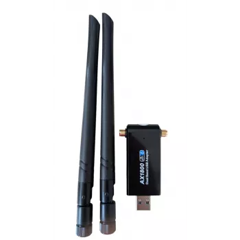 ALLNET Wireless AX 1800Mbit adaptador USB 3.0 WLAN dongle ALL-WA1800AX-EXT con antenas externas