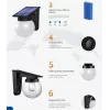 SYNERGY21 S21-LED-0250250 aplique de pared solar esfera transparente