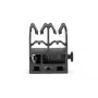 HellermannTyton QGDHC5.2-8.0M-PA66W-BK brida con base de fijación, negra, 50 uds. 151-04088
