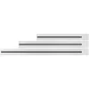 SYNERGY21 MODULRAIL regleta de enchufes de 800mm con interruptor, blanca (S21-MR009)