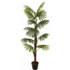 EUROPALMS planta artificial de palmera de abanico, 155cm 82509303