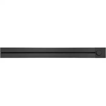 SYNERGY21 MODULRAIL regleta de enchufes de 800mm con interruptor negra (S21-MR006)