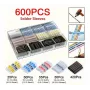 SYNERGY21 S21-COMP-250244 set de conectores termorretráctiles para soldar – impermeable IP67, 250 uds.