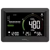 Technoline WL1028 Monitor de CO2 Monitor de calidad del aire con alarma Negro