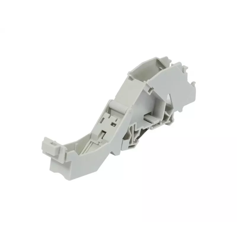 SYNERGY21 Soporte de módulo Keystone para carril DIN Slim ABS para 1x módulo TP Slim Line (S215416V2)