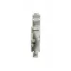 SYNERGY21 Soporte de módulo Keystone para carril DIN Slim ABS para 1x módulo TP Slim Line (S215416V2)