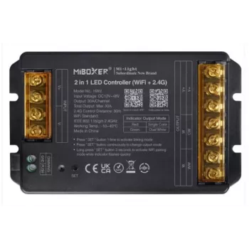Miboxer Controlador LED 2en1 DC12~48V WiFi 2.4G HP (HW2)