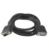 SYNERGY21 S215297 Cable de extensión VGA, 1,8 m, conector macho a conector hembra, Negro
