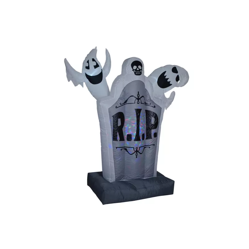 EUROPALMS Halloween Decoración inflable de lápida, 183cm 83316156