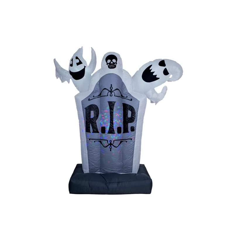 EUROPALMS Halloween Decoración inflable de lápida, 183cm 83316156