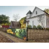 EUROPALMS Halloween Bandera, bosque de fantasmas, 300x90cm 80164205