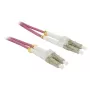 SYNERGY21 S216280 Cable de parcheo de fibra óptica OM4 LC-LC Duplex Multimodo, 60m, Violeta