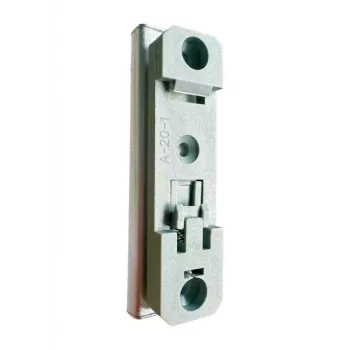 ALLNET Cat.6 Protección contra sobretensiones Ethernet con abrazadera para carril DIN para ALL95100 (ALL95100-DinRail-Clamp)