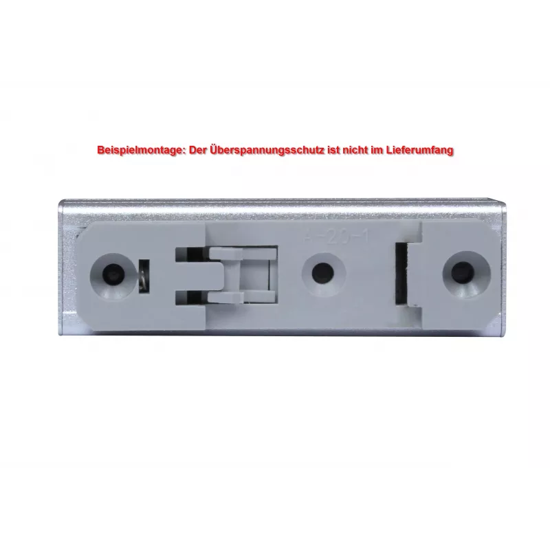 ALLNET Cat.6 Protección contra sobretensiones Ethernet con abrazadera para carril DIN para ALL95100 (ALL95100-DinRail-Clamp)
