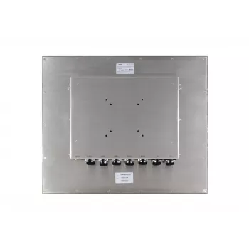 ALLNET Armoury-190 Panel PC táctil industrial de acero inoxidable IP67 de 19 pulgadas, Intel Celeron J4125, 4GB RAM, 128GB SSD, Windows 10 Pro