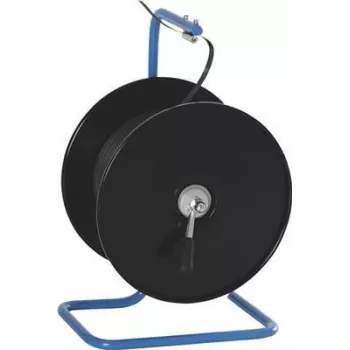 Banholzer & Wenz Dispensador de fleje de PP lacado en rojo para núcleos de 200/280/406 mm (17604)