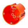 f-tronic caja empotrable HW E117, Ø 68 mm, profundidad 61 mm, libre de halógenos, naranja 7350165