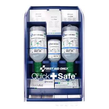 First Aid Only Quick+ Safe DIN EN 15154-4 botiquín de primeros auxilios azul (P-44027 00)