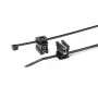 HellermannTyton T30REC4A-PA66HS/PA66HIRHS-BK brida negra termoestabilizada resistente a impactos 150x3,5mm, pack de 500 150-76090