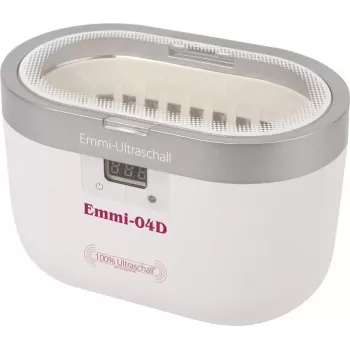 EMAG EMMI-04D Limpiador ultrasónico 0,6 L, 40 W, 45 kHz, cubeta de acero inoxidable, carcasa de plástico