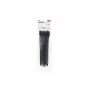 HellermannTyton SOFTFIX® Brida reutilizable 260 mm x 11 mm, Negro, pack de 8 115-11270
