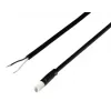 Rittal Cable de conexión para interruptor de posición de puerta, Negro, 2,5 m 2500660