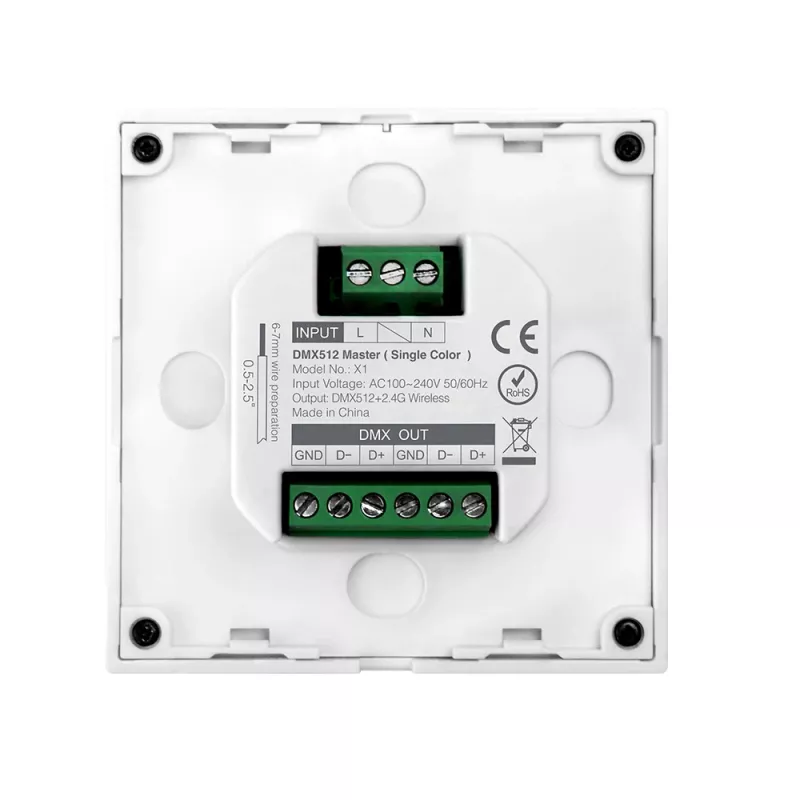 Synergy 21 LED DMX 1 en 1 Mando a distancia Smart Panel MiLight/MiBoxer X1