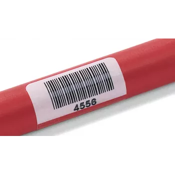 HellermannTyton TAG138LA4-1105-WH etiquetas para cables de poliéster de transferencia térmica, 38,1 x 19,05 mm, blanco, 1000/rollo 594-13876
