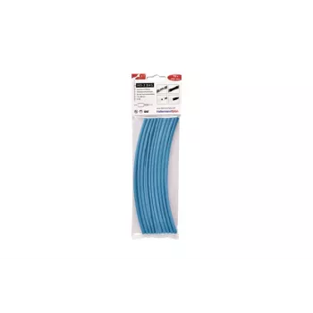 HellermannTyton HIS-3 set de tubos termorretráctiles 3:1, 240 unidades, 6 colores, 6 tamaños, longitudes de 100 mm, negro/rojo/azul/amarillo/verde/transparente 308-30612