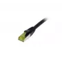 SYNERGY21 Cat6a S-STP cable de parcheo de exterior RJ45 12,5m negro