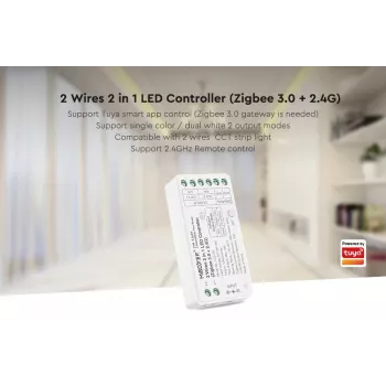 SYNERGY21 Synergy 21 controlador CCT 2 hilos Zigbee*Milight/Miboxer* (LC2-ZR)