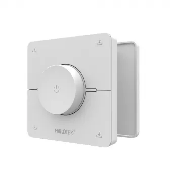 Miboxer K0 mando a distancia LED CCT Dual White 2,4GHz con rueda de desplazamiento, 4 escenas, blanco