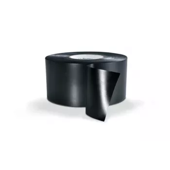 HellermannTyton HTAPE-WRAP25-100x30 cinta de protección anticorrosión de PVC, negra, 100 mm x 30 m, 0,25 mm 710-10803