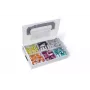 HellermannTyton HelaCon Plus Mini surtido de conectores de cable push-in, 350 uds., 0,5-2,5 mm², 450 V, 24 A 148-90046