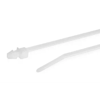 HellermannTyton T30RSF Brida de cable blanca, 158mm x 3,6mm, 500 uds. 126-00330
