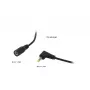 ALLNET Cable de extensión de alimentación DC 4,0mm x 1,7mm conector macho a conector hembra 1,5m negro ALL-Adapt-Ext4.00-1500