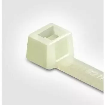 HellermannTyton T 18 R-HS Brida de cable natural PA66HS, 100 x 2,5 mm, 100 uds.