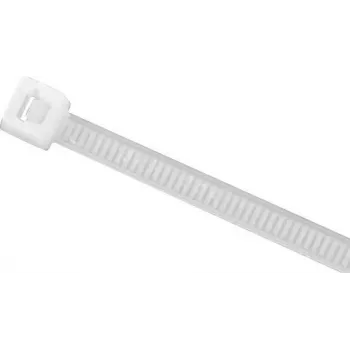HellermannTyton UB1-N66-NA-M2 brida estándar dentada interior, 98 mm x 2,5 mm, transparente, 1000 uds. 138-01989
