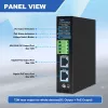 ALLNET splitter/extractor PoE industrial IEEE 802.3bt Type 4, 90W, salida seleccionable 5V/9V/12V/24V, Gigabit Ethernet, montaje en carril DIN/pared (ALL-PSI104G-BT90-PD)