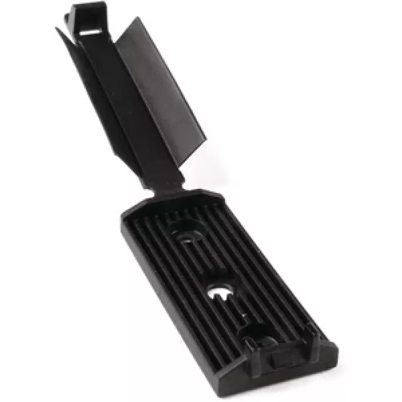 HellermannTyton FKH80 fijación atornillada para bridas, negra PA66, 25mm x 56,5mm, 100 uds. 151-16800