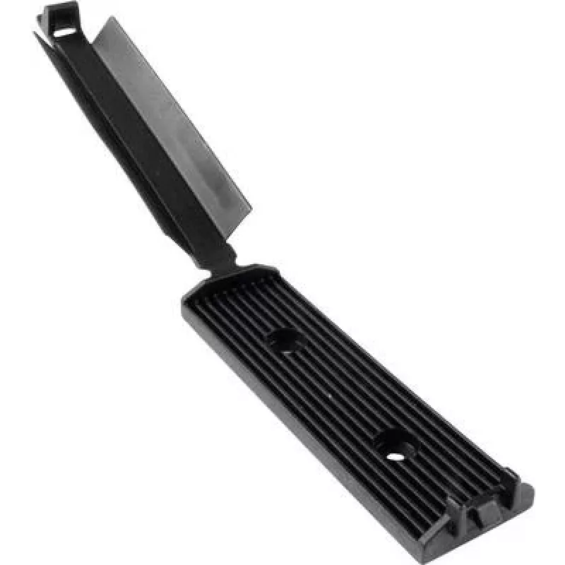 HellermannTyton FKH80 fijación atornillada para bridas, negra PA66, 25mm x 56,5mm, 100 uds. 151-16800