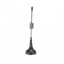 Midland Albrecht Minimag 440 antena magnética SMA, 430-450 MHz, conector SMA, cable RG-174 de 3 m 65740