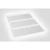 HellermannTyton 594-81104 Etiqueta de transferencia térmica transparente blanca 100mm x 100mm 1000 etiquetas