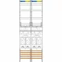 f-tronic Cuadro de contadores 2 campos E219 H=1350mm 4-eHZ 7143016