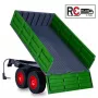 Remolque volquete Jamara verde oscuro para tractor RC 1:16 (423284)