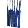 Brilliant Tools BT085006 Juego de pasadores cilíndricos, 6 piezas, 3-10 mm, acero cromo-vanadio