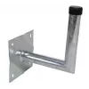 WEIß WHS250048FZ Soporte de pared de acero 250 mm blanco (39017)
