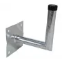 WEIß WHS250048FZ Soporte de pared de acero 250 mm blanco (39017)