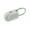 KH-SECURITY KH 100183 Alarma electrónica para pomo de puerta, sistema de alarma móvil, blanco