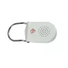 KH-SECURITY KH 100183 Alarma electrónica para pomo de puerta, sistema de alarma móvil, blanco